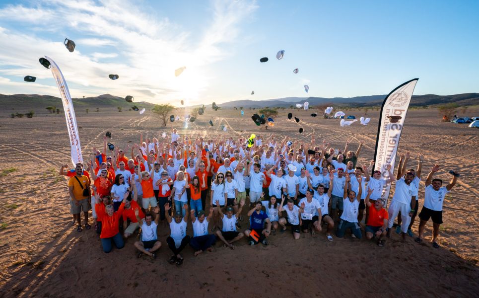 Raid Courrier Sud au Maroc en course à pied et VTT - Orga et Coureurs