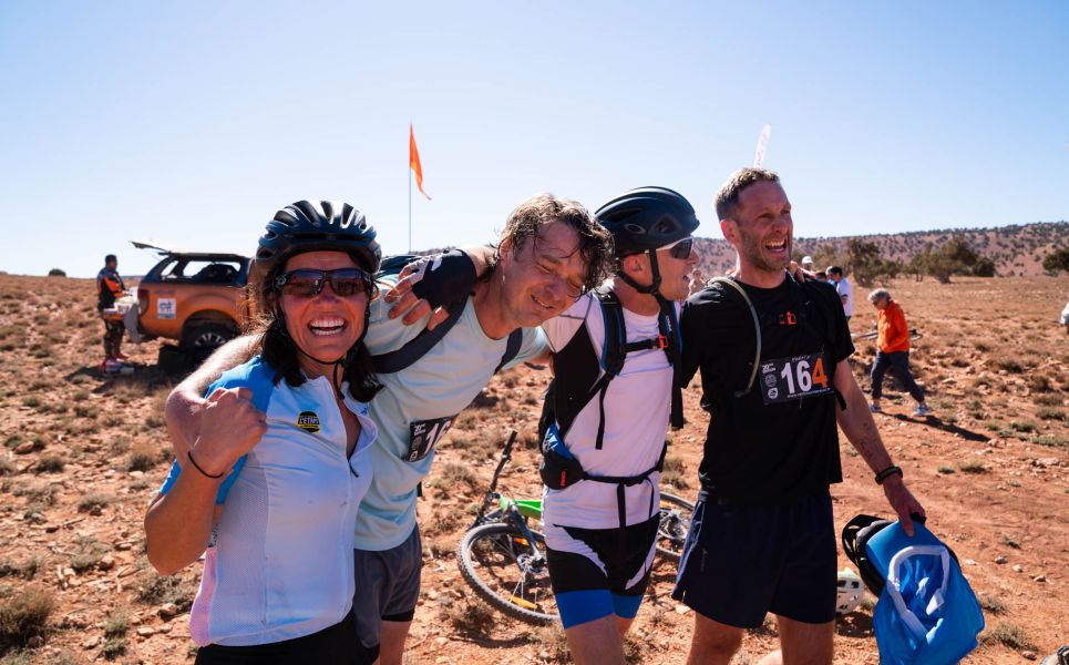 Raid Courrier Sud au Maroc en course à pied et VTT - équipes