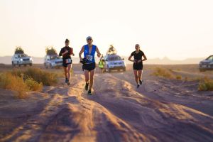 Raid Courrier Sud au Maroc en course à pied et VTT - Coureurs